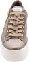 Nerogiardini Bruine Leren Sneakers Platform Rits Sluiting Brown Dames - Thumbnail 9