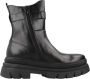 Nerogiardini Elegante Zwarte Leren Laarzen Black Dames - Thumbnail 18