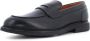 Nerogiardini Zwarte leren heren loafers met band Black Heren - Thumbnail 9
