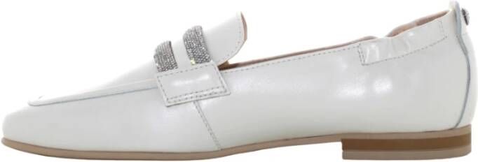 Nerogiardini Klassieke leren dames loafers Beige Dames