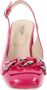 Nerogiardini Fuchsia Patent Slingback Sandalen Pink Dames - Thumbnail 10