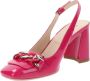 Nerogiardini Fuchsia Patent Slingback Sandalen Pink Dames - Thumbnail 11