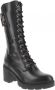 Nerogiardini Zwarte Leren Veterschoenen Black Dames - Thumbnail 2