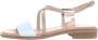 Nerogiardini Lage hak sandalen voor vrouwen White Dames - Thumbnail 15