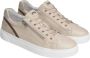 Nerogiardini Leren Heren Sneakers met Veters en Ritssluiting Beige Heren - Thumbnail 11