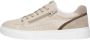 Nerogiardini Leren Heren Sneakers met Veters en Ritssluiting Beige Heren - Thumbnail 13