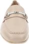 Nerogiardini Leren Dames Ballerina Schoenen Beige Dames - Thumbnail 4
