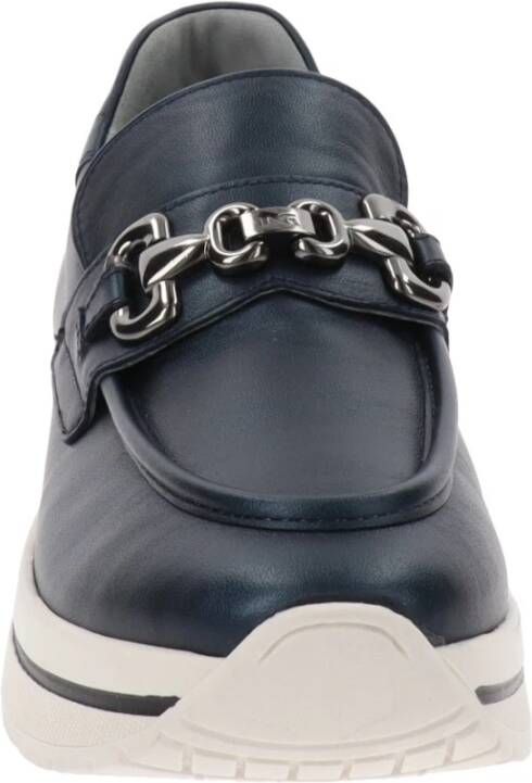 Nerogiardini Leren Dames Loafers Stijlvol Comfort Brown Dames