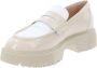 Nerogiardini Leren Dames Loafers Stijlvol Comfortabel Beige Dames - Thumbnail 11
