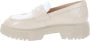 Nerogiardini Leren Dames Loafers Stijlvol Comfortabel Beige Dames - Thumbnail 18