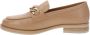 Nerogiardini Leren Mocassins Klassieke Stijl Comfort Brown Dames - Thumbnail 12