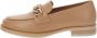 Nerogiardini Leren Mocassins Klassieke Stijl Comfort Brown Dames - Thumbnail 14