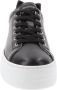 Nerogiardini Leren Dames Sneakers met Vetersluiting Black Dames - Thumbnail 9