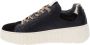 Nerogiardini Stijlvolle vetersneakers met gouden accenten Black Dames - Thumbnail 10