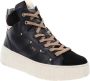 Nerogiardini Leren Dames Sneakers Modern Veelzijdig Black Dames - Thumbnail 9