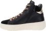 Nerogiardini Leren Dames Sneakers Modern Veelzijdig Black Dames - Thumbnail 12