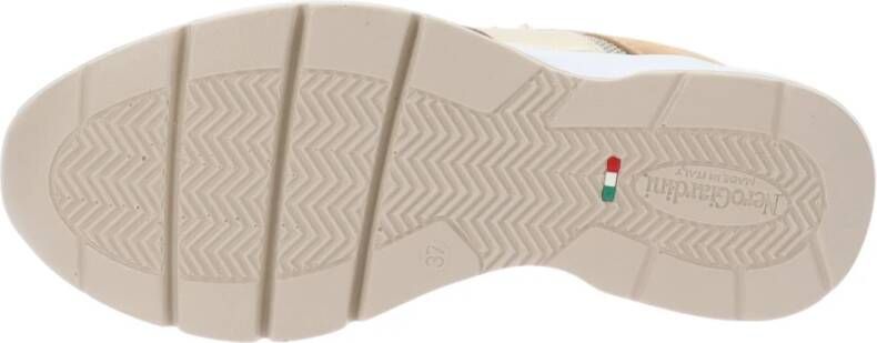 Nerogiardini Leren Dames Sneakers Stijlvol Comfortabel