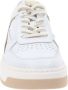 Nerogiardini Leren Vetersneakers voor Dames White Dames - Thumbnail 4