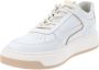 Nerogiardini Leren Vetersneakers voor Dames White Dames - Thumbnail 5