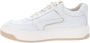 Nerogiardini Leren Vetersneakers voor Dames White Dames - Thumbnail 6