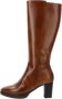Nerogiardini Casual Kameel Leren Dameslaars Brown Dames - Thumbnail 12