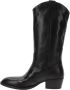Nerogiardini Leren Dameslaarzen Slip-On Sluiting Black Dames - Thumbnail 6