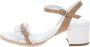 Nerogiardini Leren Damessandalen White Dames - Thumbnail 4