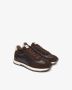 Nerogiardini Leren Heren Sneakers Stijlvol Comfortabel Brown Heren - Thumbnail 11