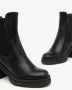 Nerogiardini Leren enkellaarsjes met elastische lussen Black Dames - Thumbnail 10
