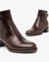 Nerogiardini Leren Enkellaarzen Elegant Kwaliteit Stijl Brown Dames - Thumbnail 9