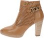 Nerogiardini Leren Enkellaarsjes met Ritssluiting voor Dames Brown Dames - Thumbnail 15