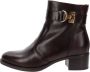 Nerogiardini Leren Enkellaarzen Elegant Kwaliteit Stijl Brown Dames - Thumbnail 17