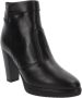 Nero Giardini 11210 Enkellaarsjes Enkelboots met rits Dames Zwart - Thumbnail 15
