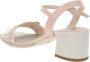 Nerogiardini Leren Gesp Sandalen Multicolor Dames - Thumbnail 7