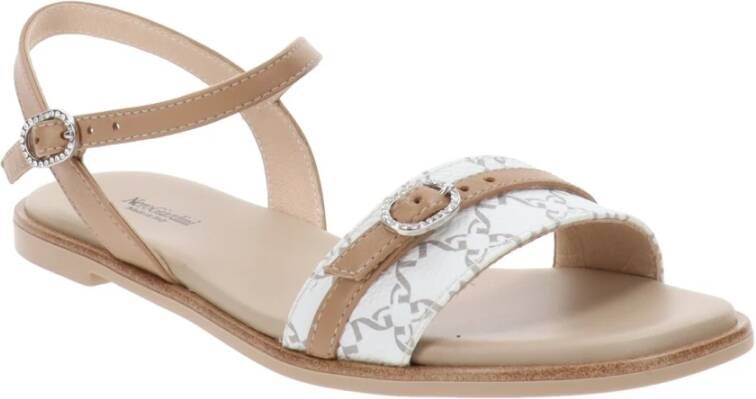 Nerogiardini Leren Gesp Sandalen Multicolor Dames