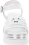 Nerogiardini Witte sleehaksandaal White Dames - Thumbnail 16