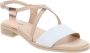 Nerogiardini Lage hak sandalen voor vrouwen White Dames - Thumbnail 19