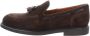 Nerogiardini Leren Heren Loafers Stijlvol Comfort Brown Heren - Thumbnail 5