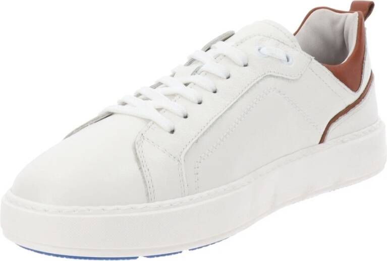 Nerogiardini Leren Heren Sneakers Comfort Stijl White Heren