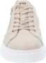 Nerogiardini Leren Heren Sneakers met Veters en Ritssluiting Beige Heren - Thumbnail 3