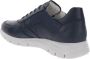 Nerogiardini Leren Heren Sneakers met Veters en Ritssluiting Blue Heren - Thumbnail 7