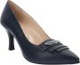 Nerogiardini Leren Hoge Hakken Schoenen Elegant Comfort Blue Dames - Thumbnail 3