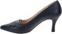 Nerogiardini Leren Hoge Hakken Schoenen Elegant Comfort Blue Dames - Thumbnail 6