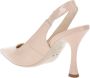 Nerogiardini Leren Hoge Hakken Schoenen voor Vrouwen Beige Dames - Thumbnail 5