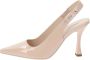 Nerogiardini Leren Hoge Hakken Schoenen voor Vrouwen Beige Dames - Thumbnail 6