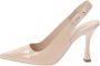 Nerogiardini Slingback Vernice Col. Confetto Schoenen Beige Dames - Thumbnail 10