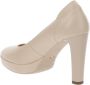 Nerogiardini Leren Hoge Hakken Schoenen voor Vrouwen Beige Dames - Thumbnail 11