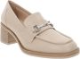 Nerogiardini Leren Hoge Hakken Schoenen voor Vrouwen Beige Dames - Thumbnail 8