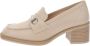 Nerogiardini Leren Hoge Hakken Schoenen voor Vrouwen Beige Dames - Thumbnail 12