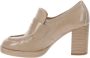 Nerogiardini Leren Hoge Hakken Schoenen Vrouwen Beige Dames - Thumbnail 6